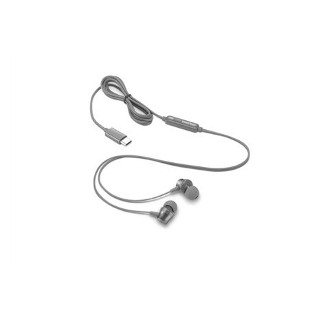 Lenovo | 300 USB-C In-Ear Headphone | GXD1J77353 | Built-in microphone | Wired | Grey - 2